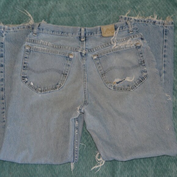 Lee | Absolutely Destroyed Ripped Baggy Jeans - Picture 5 of 8